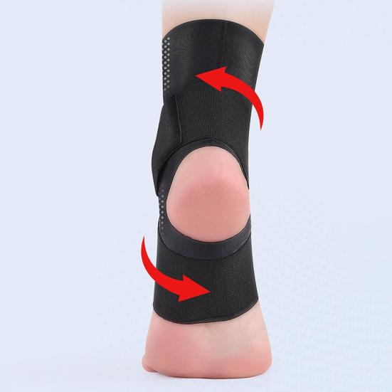 Ankle Brace for Men Women Stabilizing Ankle Wrap for Sprained Ankle Adjustable Foot Support Compression Sleeve for Tendonitis Arthritis