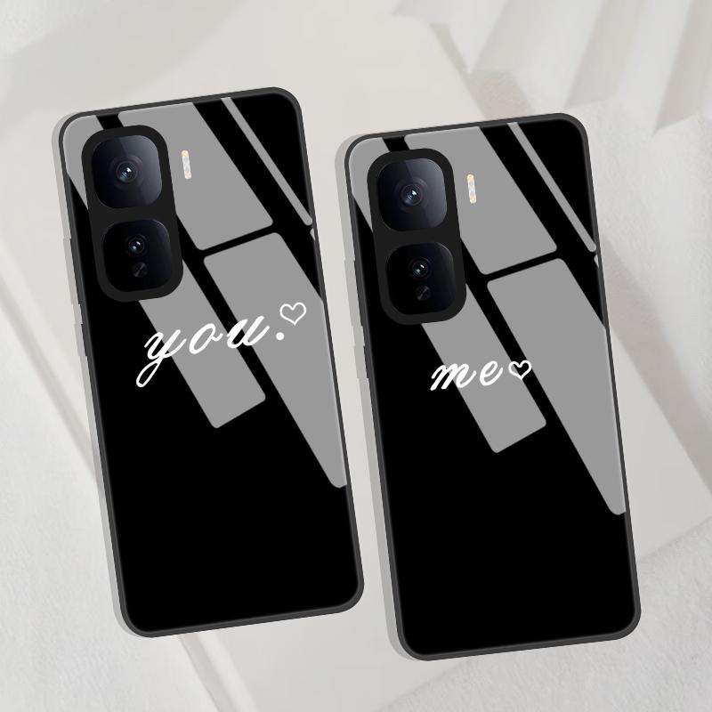 Tempered Glass Phone Case For vivo iQOO Neo 10 Pro Luxury Hard Back Bumper Cover for Vivo iQOO Neo 10  Capa Neo10 / Neo 10Pro