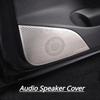 Car Door Audio Speaker Cover Loudspeaker Trim Frame Sticker Stainless Steel for Tesla Model Y 2024-2024 Interior Accessories