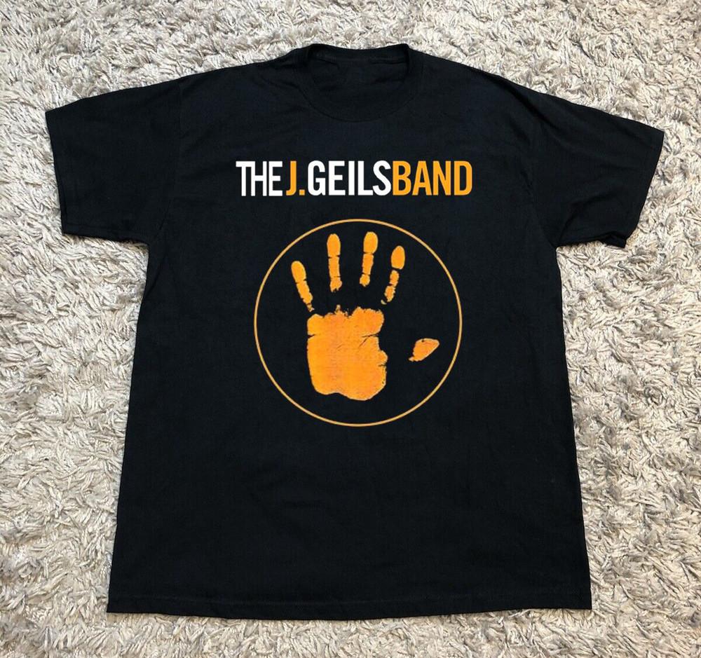 The J. Geils Band logo Classic Short Sleeve Black All Size Shirt OM823 Unisex T-Shirt S