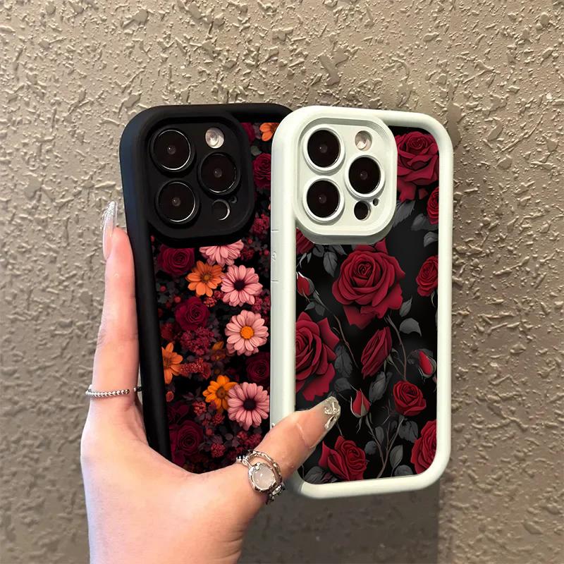 Blooming flowers Phone Case for iPhone 17 16 15 14 13 12 11 Series Pro Max Plus
