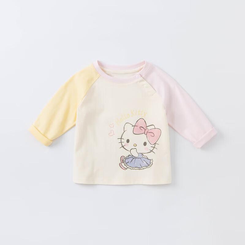 DAVE & BELLA Hello Kitty Girls' Long Sleeve T-Shirt