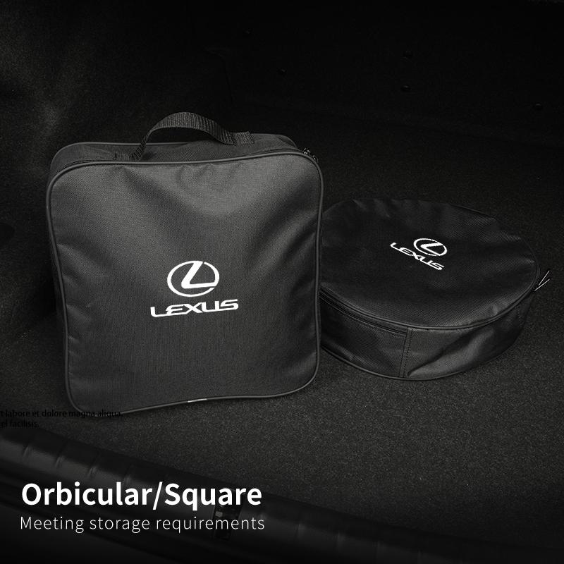 Sac de rangement pour câble de recharge de voiture électrique Organisateur de prises de chargeur de voiture Sac de transport pour Lexus ES CT GS NX IS250 CT200h IS300h ES300h RX400h