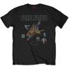 Pink Floyd Men's Dark Side of The Moon Football Tee Shirts (Montage, Medium)
