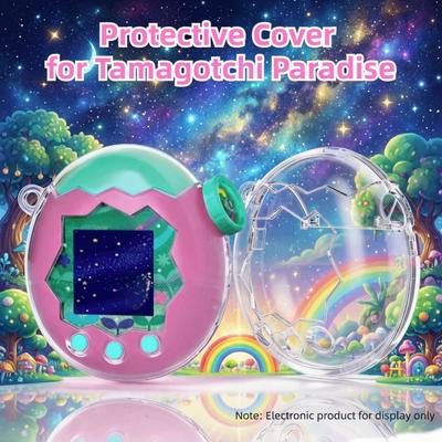 PC Protective Cover Protector Clear Hard Shell Decorative Anti-scratch Protective Case for Tamagotchi Paradise Game Accessories