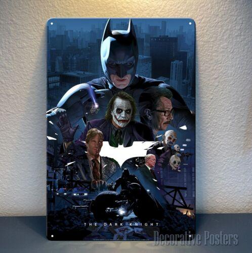 The Dark Knight Movie Metal Poster Tin Sign 20x30cm Platealuminum aluminum 20x30cm