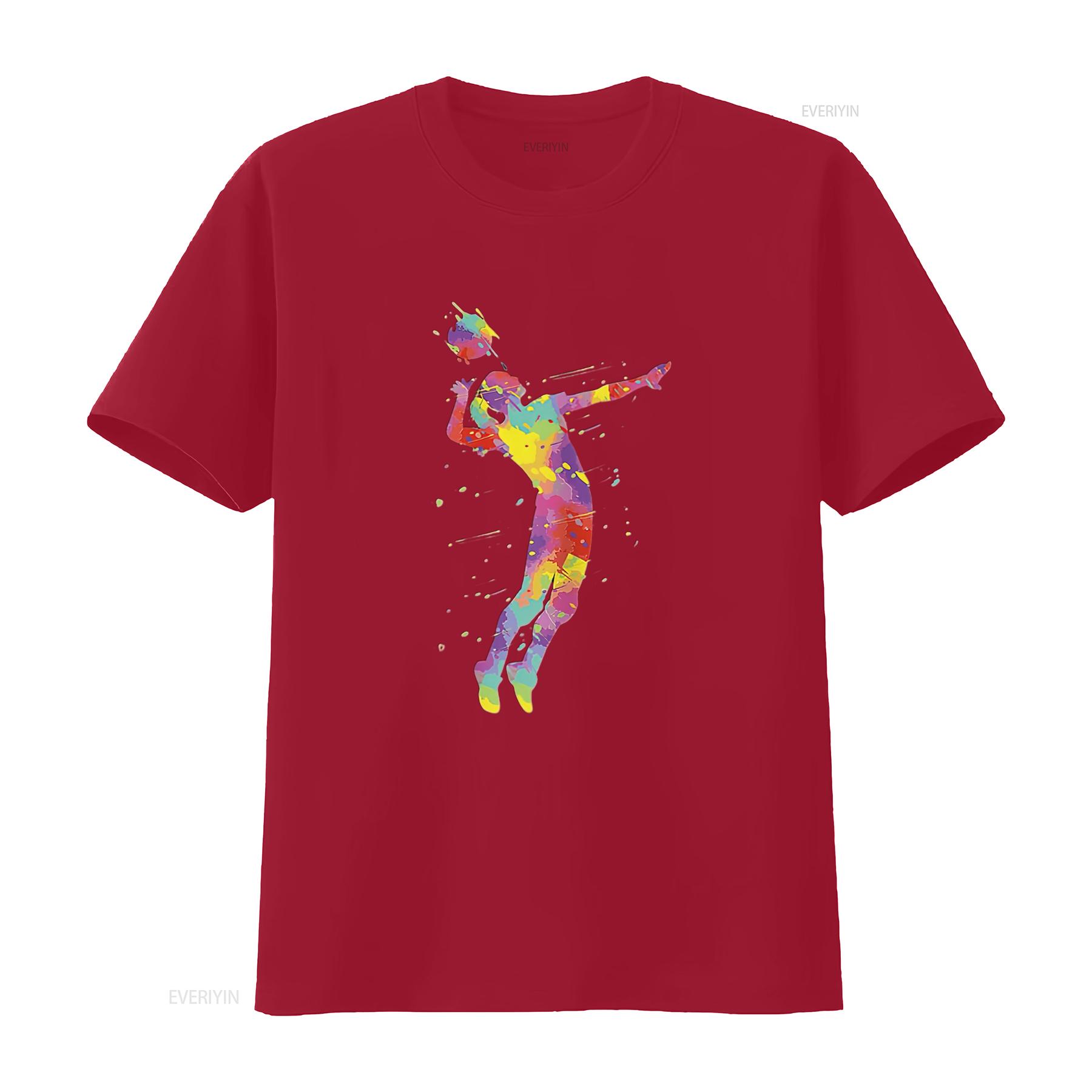 

Volleyball Girl Fashionable Women s T Shirt vintage Washed Stretched Soft graphic Versatile Casual homme fashion S