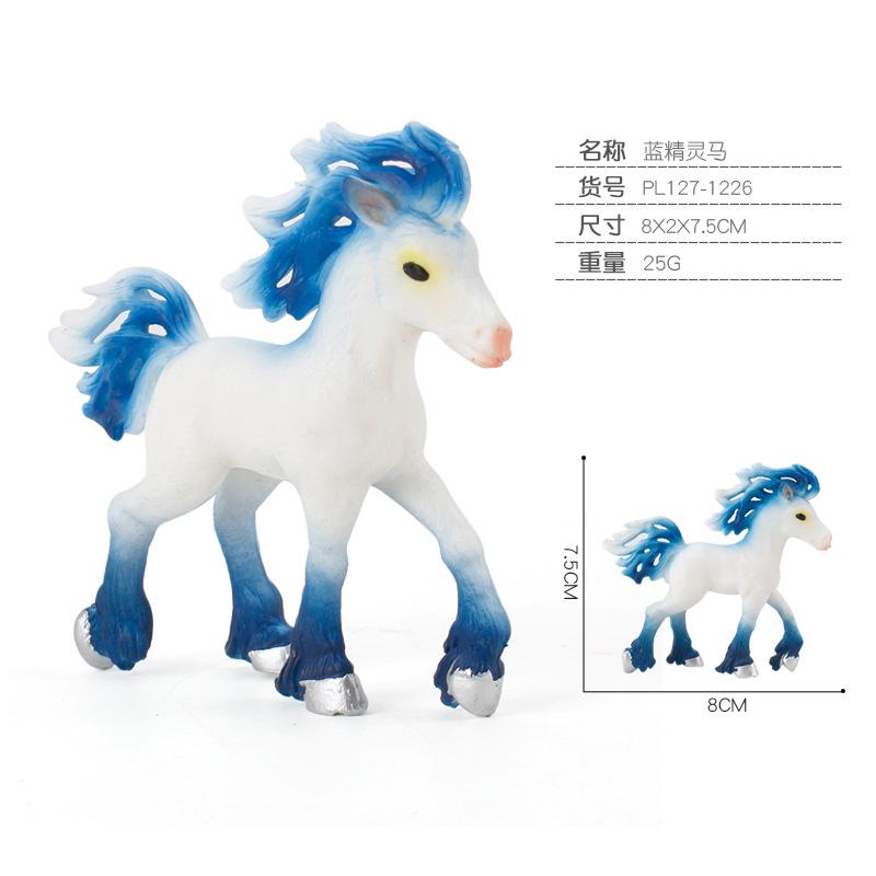 Simulation Mythological Story Elf Model Unicorn Pegasus Solid Boutique Interior Ornament Doll