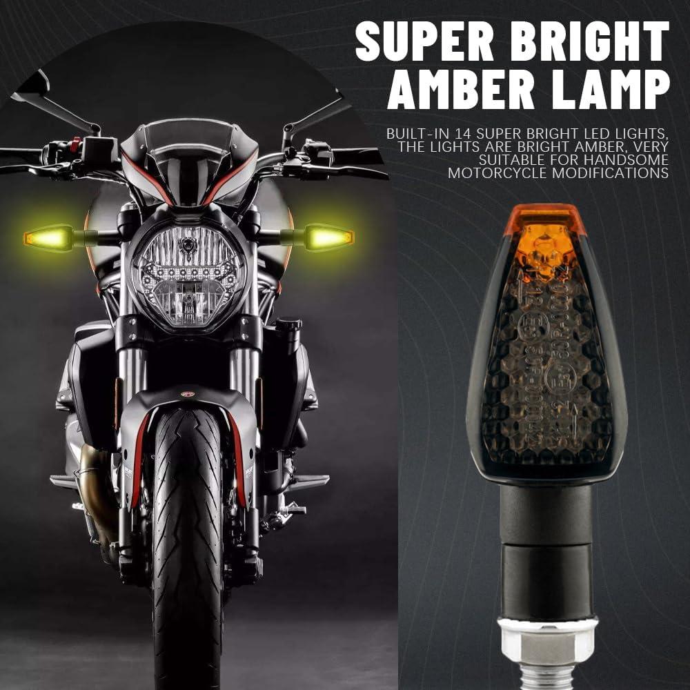 2KS Univerzálne 12V Blikajúce Smerovky Motocyklové LED Svetlá Zadný Blinker Indikátor Koncové Svetlo Pre Cafe Racer Honda BMW Yamaha