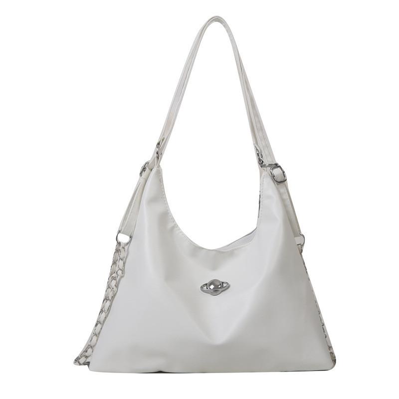 Trendy Summer Casual Shoulder Bag With Big Space And Stylish Design белый