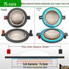 High-Frequency 75-Core 74.5mm Titanium Diaphragm Voice Coil Speaker Accessory - Model 33XT