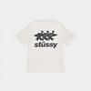 Stussy Surfwalk Tričko s pigmentovým barvením Přírodní
