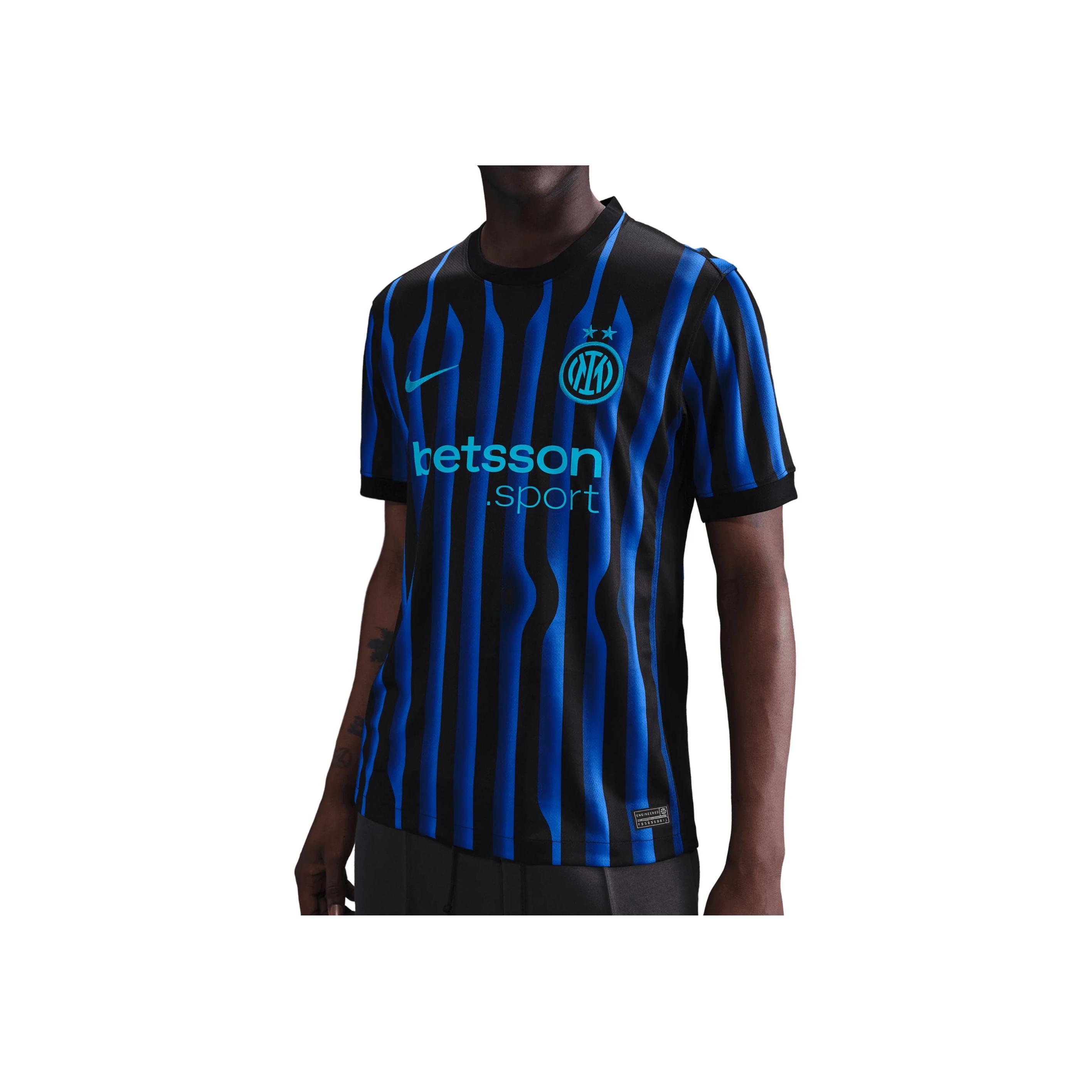 Nike Inter Milan 2025/26 Stadium Home Lyon Blue Black Men s Soccer Jersey HJ4591-439 M