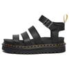 (WMNS) Dr. Sandalias de Plataforma Ligeras de Moda Martens Blaire Negras para Mujer 23806001