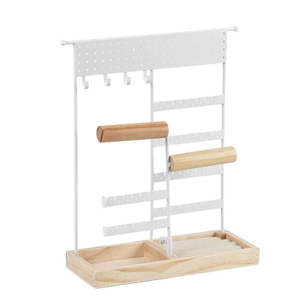 Andacar Accessory Cute Accessory Earring Jewelry Necklace Jewelry Large Earring Stand Wood Stand, Case, Stand, Stand, Stand, Accessories, Earrings,