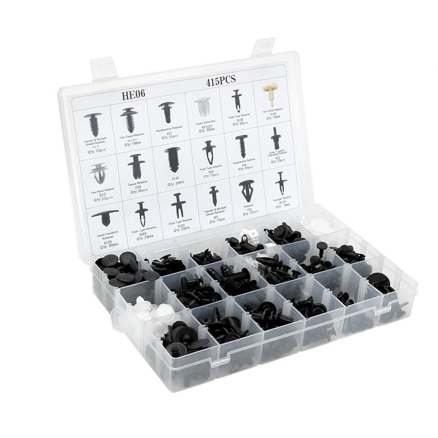 35pcs Fender & Bumper Shield Retainer For Most Ford GM Toyota Honda Peugeot and Jeep etc
