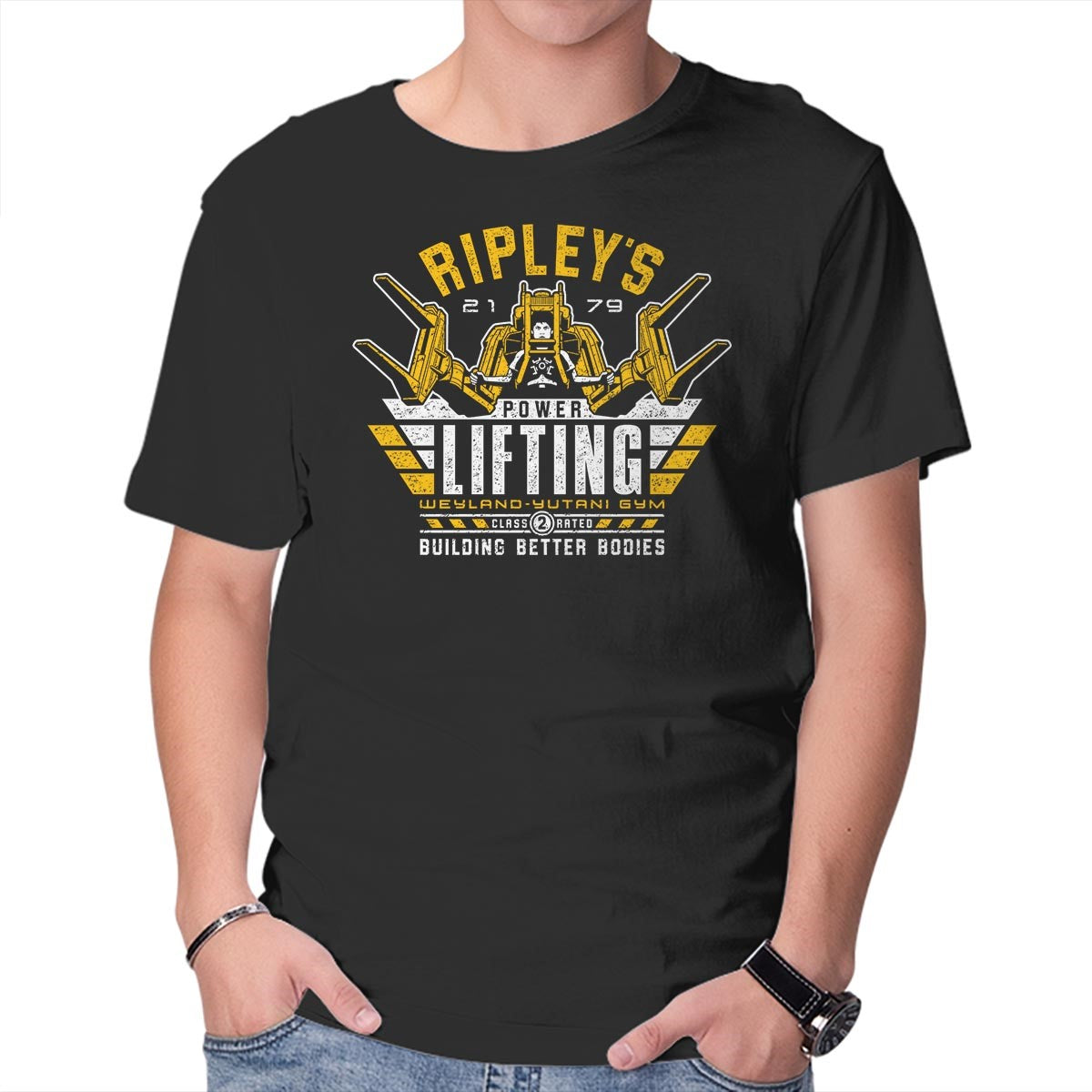 Unisex Crew Neck T-Shirt Building Better Bodies Graphic Short Sleeve Casual Tee L