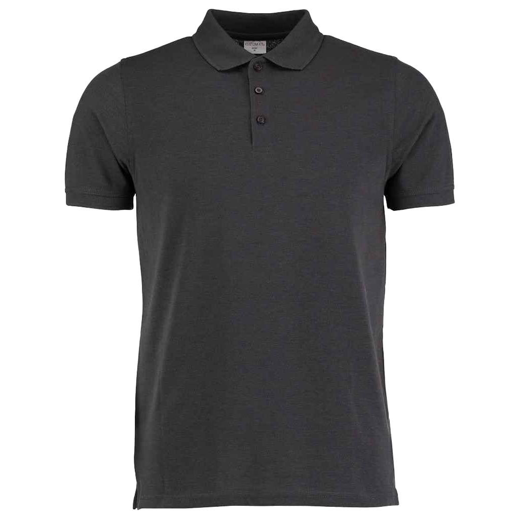 Kustom Kit Mens Klassic Heavyweight Superwash 60C Slim Polo Shirt