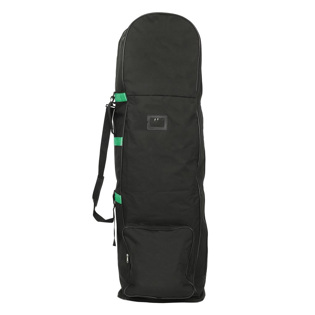 Golf Aviation Bag with Wheels Foldable 600D Oxford Golf Club Case Cover Travel Bag Storage Pouch