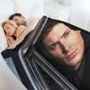 jensen ackles Throw Blanket Flannel Fabric for babies For Baby manga Blankets