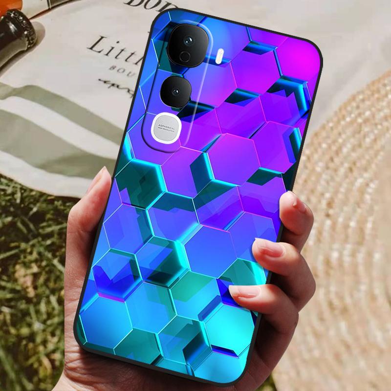 For Vivo Y400 Pro 5G Case Silicon Back Cover Phone Case for Vivo Y400 4G 5G Global Y 400 Pro Cases Soft bumper coque Shockproof