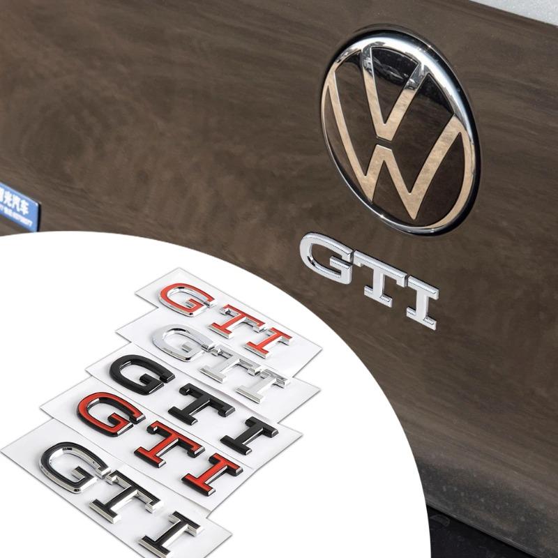 3D Car Emblem Rear Trunk Body Badge Sticker Accessories For Volkswagen GTI Golf Polo Passat Mk6 MK7 RLine Magotan Tiguan J LXY9