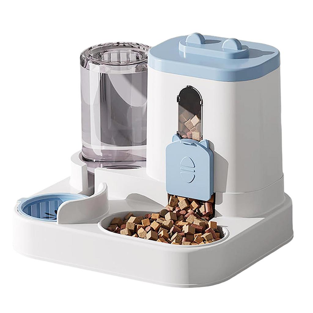 2 In 1 Food And Water Dispenser Set, Small Food And Water Dispenser Set For Small , Cats, Dogs, Puppies