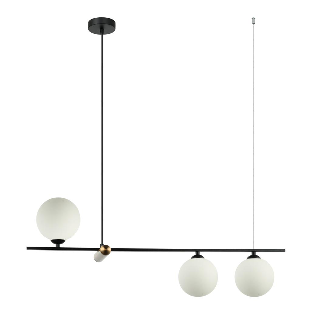 Lampa Wisząca Barletta 3 G9 Czarny Italux Pnd-76540-3-Bk