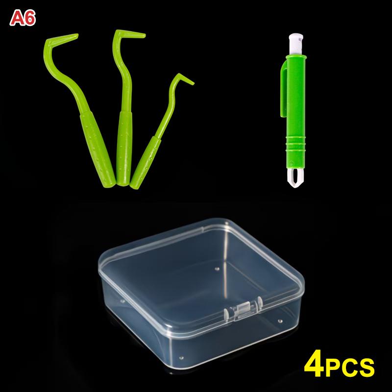 Tick Remover Tool Set Portable with Storage Case Safe Painless Removal for Dogs Cats Outdoor Hiking Travel Use