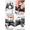 Waterproof Cycling Bicycle Handlebar Ring Aluminum Alloy Bicycle Thumb Bell  Commuting