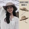 Mountain camping bucket hat sun hat shading hiking waterproof outdoor mountaineering hat fishing hat men and women summer storage