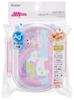 Skater Bento 360ml Fluffy Made in Single Dishwasher and Microwave Children's Box, Capacity, Lid, Japan, Tier, Safe, Licca-chan 23, Girl's Design,