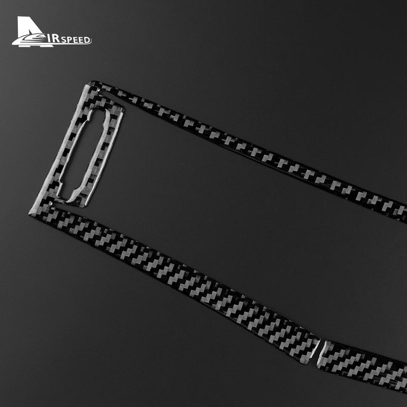 Real Soft Carbon Fiber Sticker For Lexus IS 250 300 350 200T 2013 2014 2015 2016 2017 2018 Car Outlet Frame Accessories
