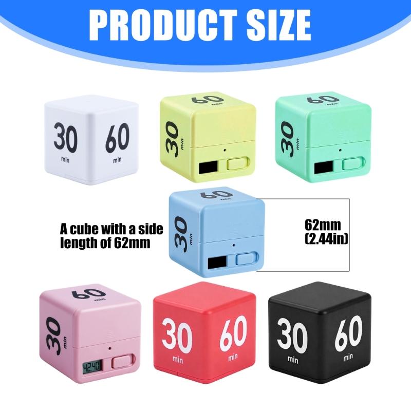 Durable ABS Materials Digital Timers Feature Easy Operation and 4 Timing Modes for Efficient Home and Kitchen Use