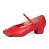 Women's Square Dance Shoes with Chunky Heel - Soft Sole for Latin Dance, Low & Medium Heel Performance Shoes