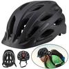 Bicycle Riding Helmet with Built-in Rear Light Integrally Molded Helmet PC EPS Universal Bike Helmet Outdoor Cycling Equipment