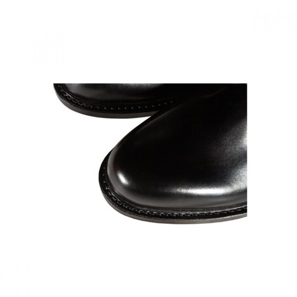 Fortuna Black Derby Shoes   17946