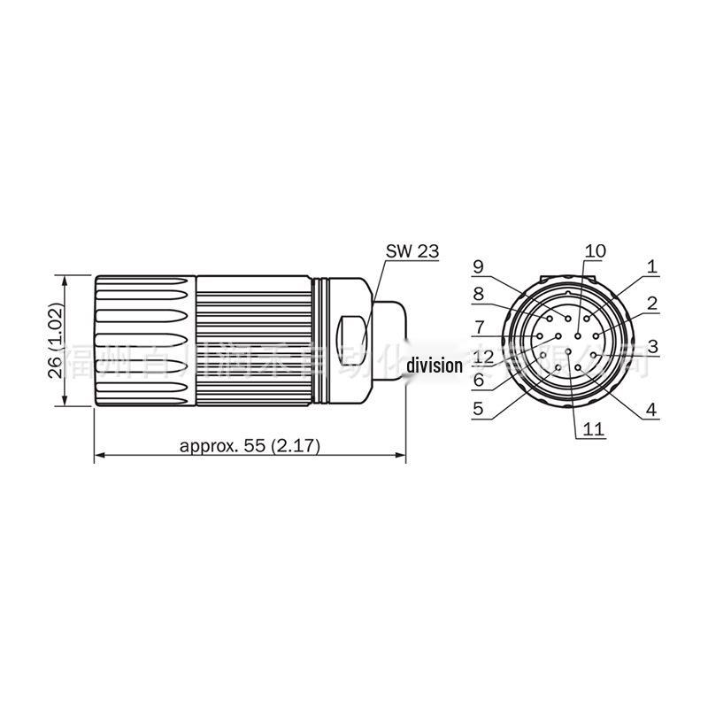 Кабель подключения датчика Sick DOL-2308-G15MJB2, Модель 2031073 - Совершенно новый Оригинальный 15 meters Shielded PUR Jacket