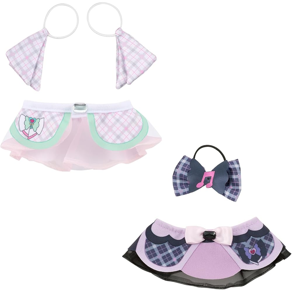 

Bandai Kimi to Idol Precure Costume Set 2 with Prilun and Meloron Matching Outfits for Kids