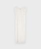 Sinun Pale Flower Long One-Piece (White)