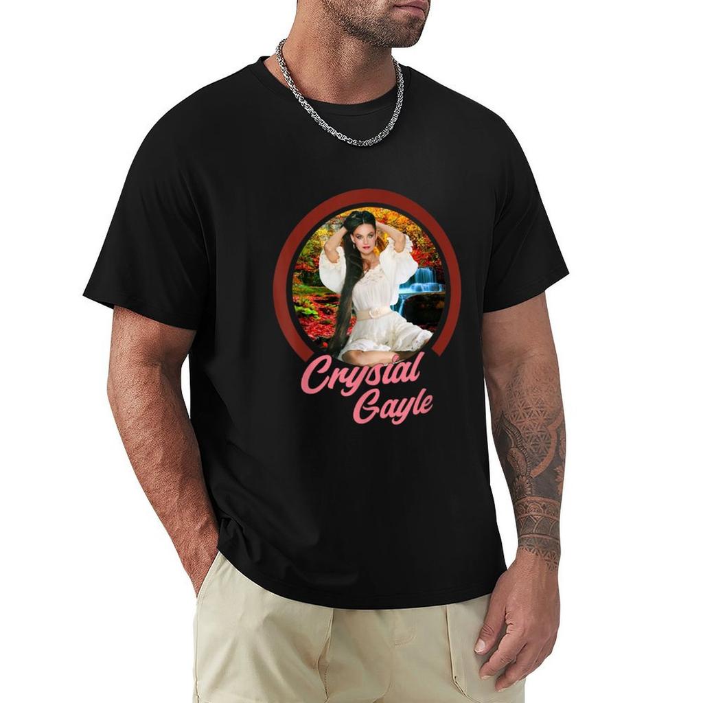 Crystal Gayle T-Shirt graphic t shirts rapper graphic tees vintage clothes men clothing