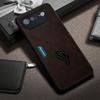 Phone Case: Luxury Retro Synthetic Leather Phone Case for Asus ROG Phone 9 8 7 6 Pro Matte Soft Bumper Hard Back Cover Fashion Protective Case