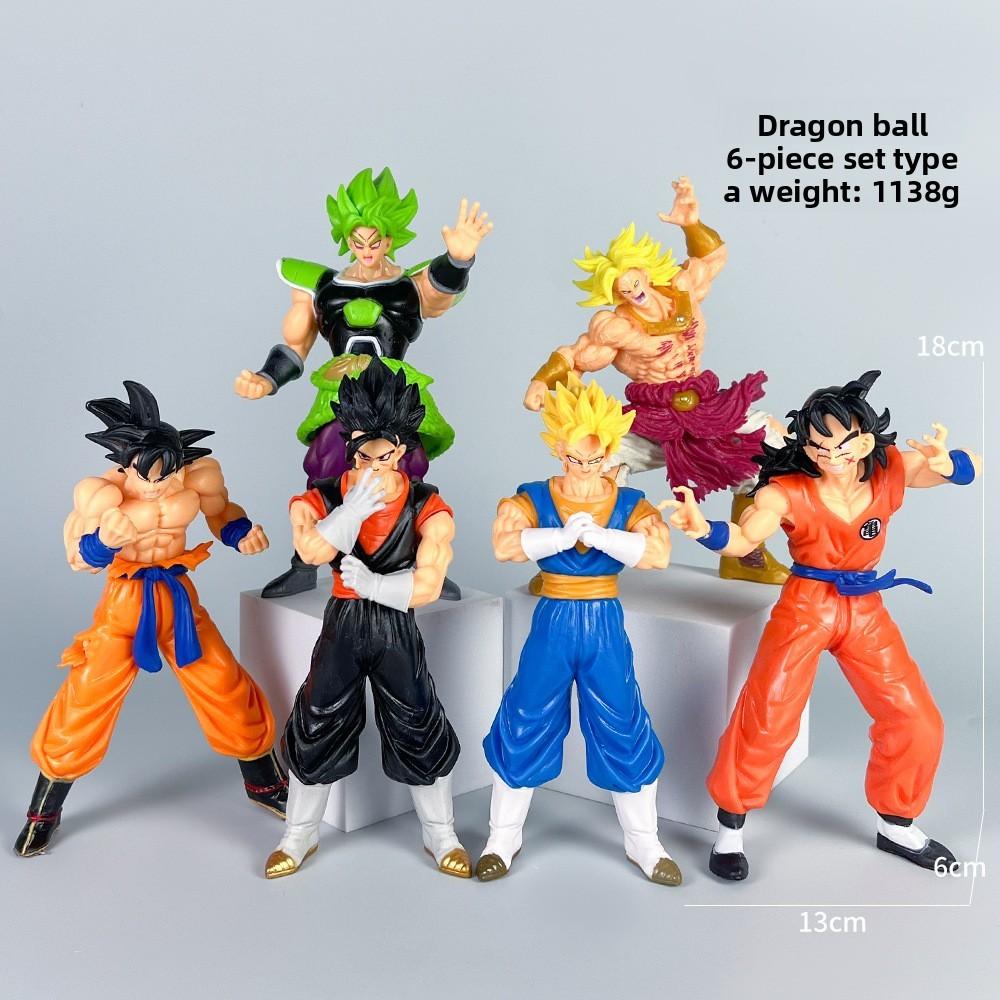 דרגון בול זי סון גוקו סופר סאיאן דמות מודל PVC לאספנות וקישוט שולחן