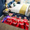 VfB Stuttgart Football Team Group Portrait Print Area Rug Non‑Slip Rectangular Floor Mat Soccer Fan Gaming Decor