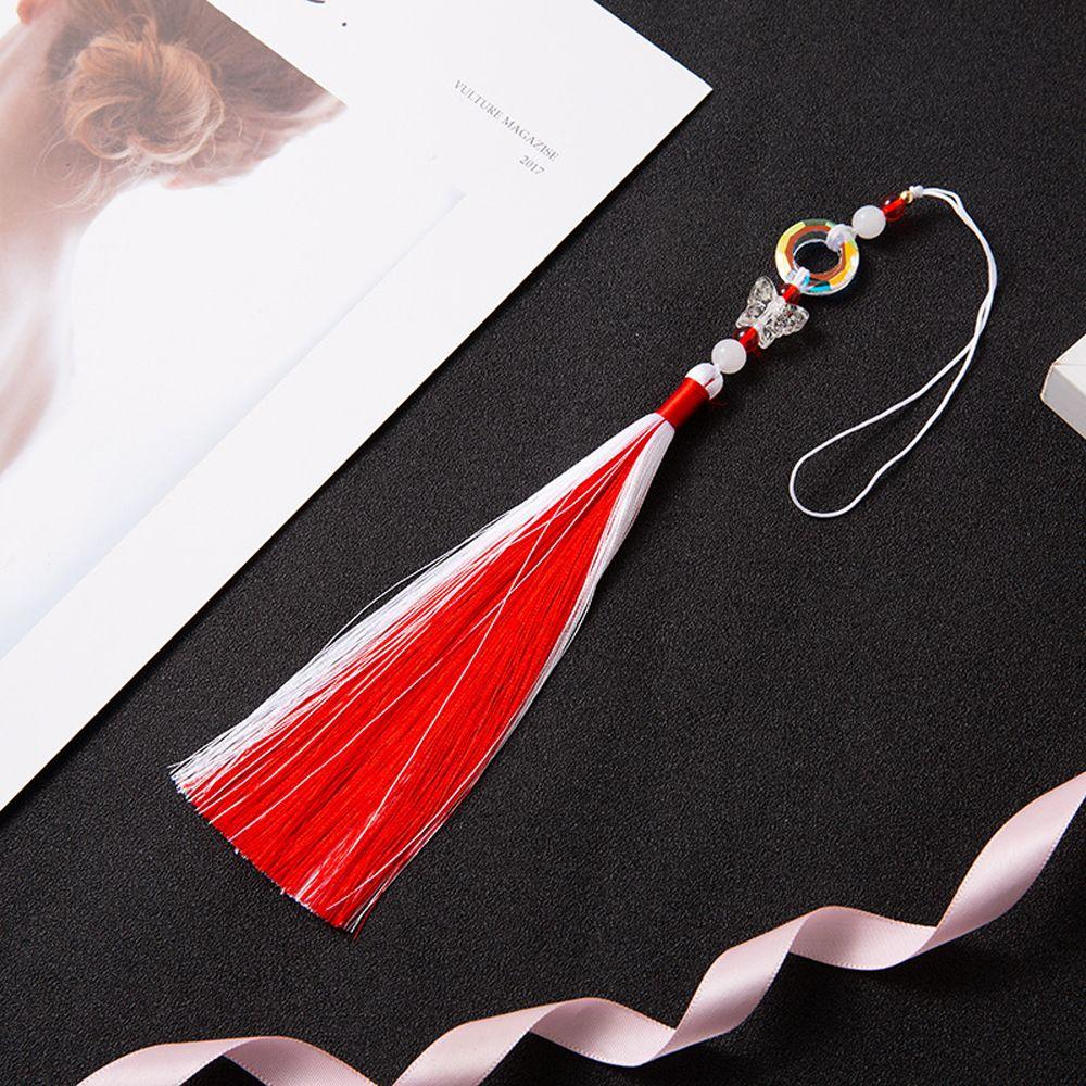 Jewelry Accessories Bag Pendant Key Ring Phone Charms Hanfu Ornaments Mobile Phone Straps Waist Wear Pendant Tassel Keychain