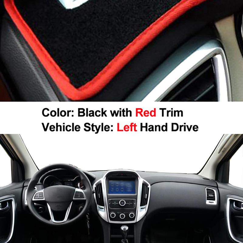Car Auto Inner Dashboard Cover DashMat Carpet For JMC VIGUS 3 VIGUS 5 VIGUS S350 2013 2014 2015 Protector Rug Anti-UV Sun-Shade