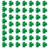 Set of 50 Patricks Day Shamrock Sticker Adhesive Plant Decal Paper Texture for Craft and Home Decoration Top Sale