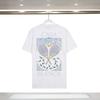 T-shirt Casablanca Stampa Frutta Tropicale Estiva Larga a Maniche Corte