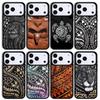 Maori Polynesian Samoan Tribal SOFT Mobile Phone Case for IPhone 17 AIR 16pro Max 15 14 13 12 11 Bumper Cover