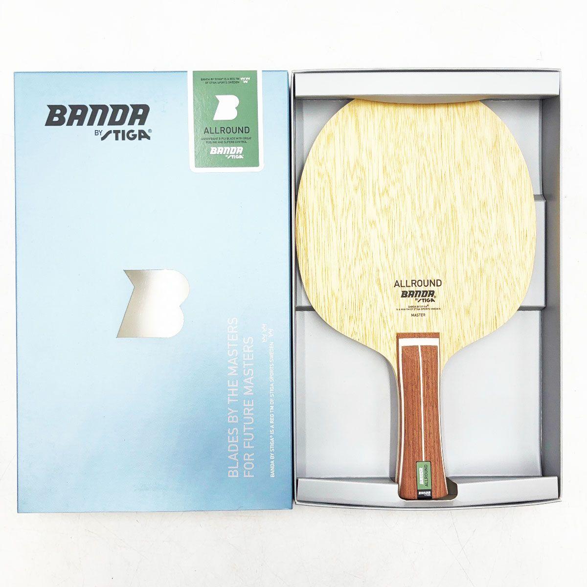 Used [Unused] STIGA BANDA All Round FLA GA302535 STIGA BANDA Shakehand Table Tennis Racket